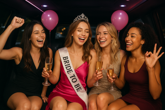 Milwaukee bachelorette party limo, limo, party